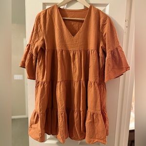 Women’s Shein Terra-cotta Boho Dress